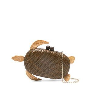 Serpui Brown Clutch Bags Women